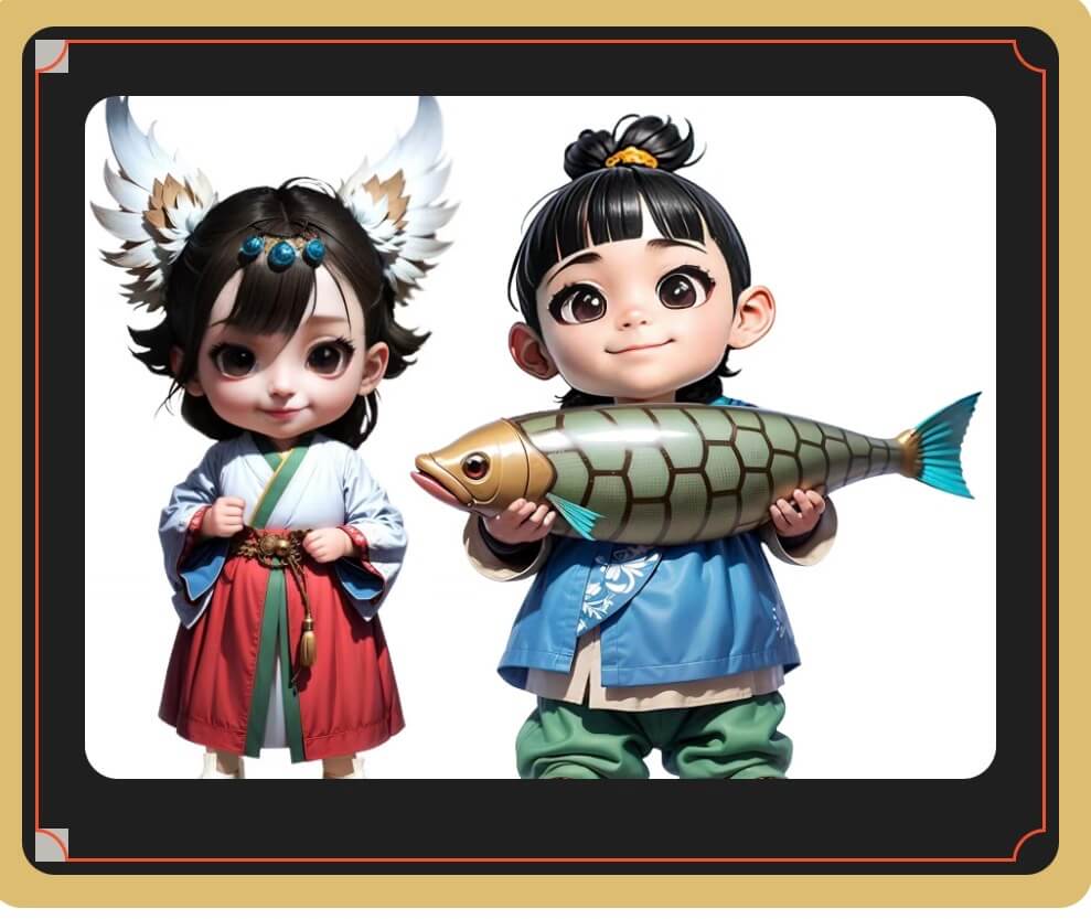 少少& 海海正式出道！少海新春顶流来袭，萌翻整个春节