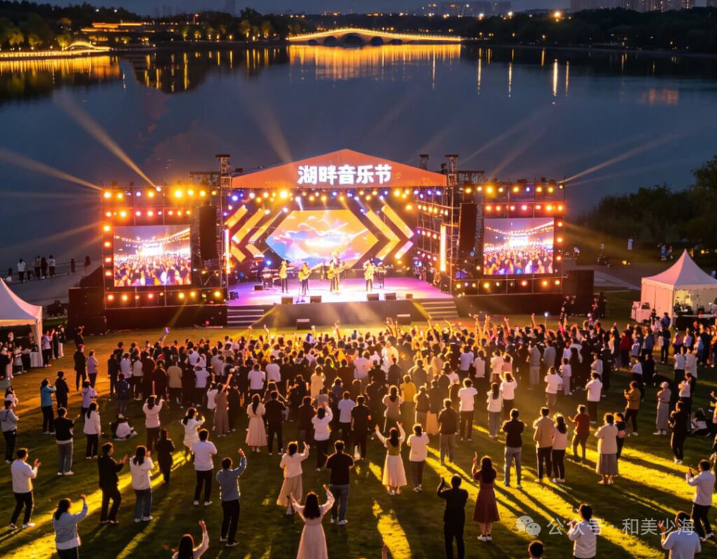 少海湖畔，音浪来袭！这个五一，耳朵先“湿”为敬！