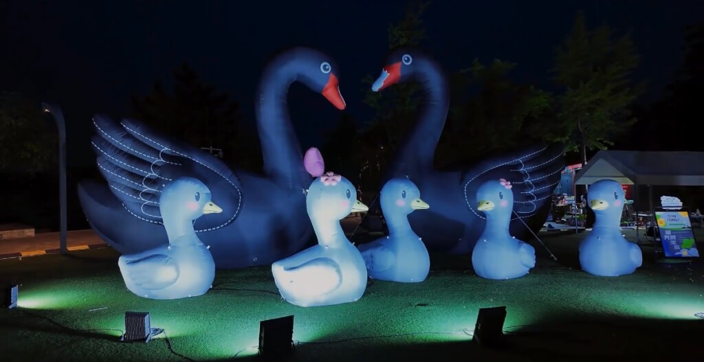 少海寻鹅记活动掀起游园热潮